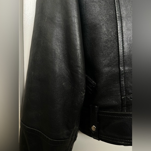 Genuine Leather Zara Biker Jacket - Picture 14 of 16